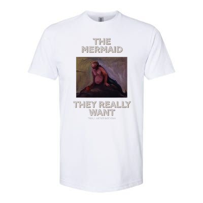 Troll Artist Dot Com The Mermaid They Really Want Softstyle® CVC T-Shirt