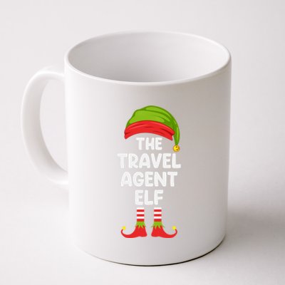 Travel Agent Elf Matching Family Christmas Great Gift Coffee Mug