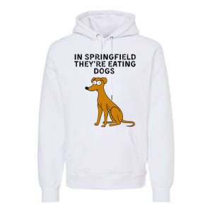 They Are Eating Dogs Trump Kamala Harris Debate Premium Hoodie