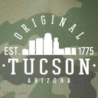 Tucson Arizona Est 1775 Skyline Legacy Tie Dye Trucker Hat