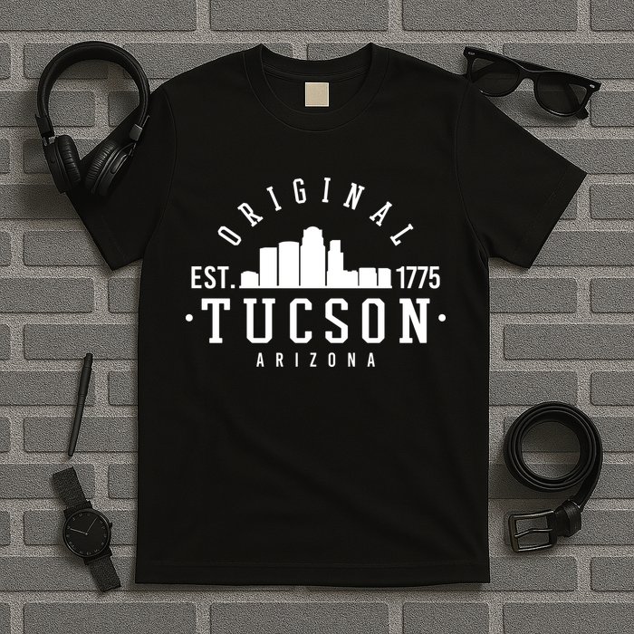 Tucson Arizona Est 1775 Skyline T-Shirt