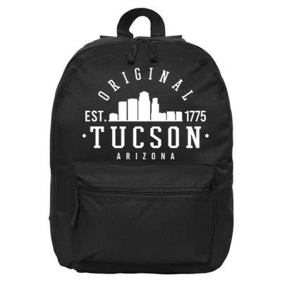 Tucson Arizona Est 1775 Skyline 16 in Basic Backpack