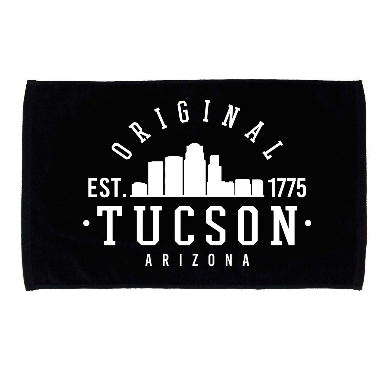 Tucson Arizona Est 1775 Skyline Microfiber Hand Towel