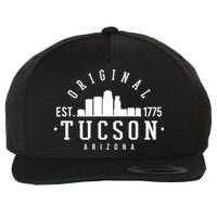 Tucson Arizona Est 1775 Skyline Wool Snapback Cap