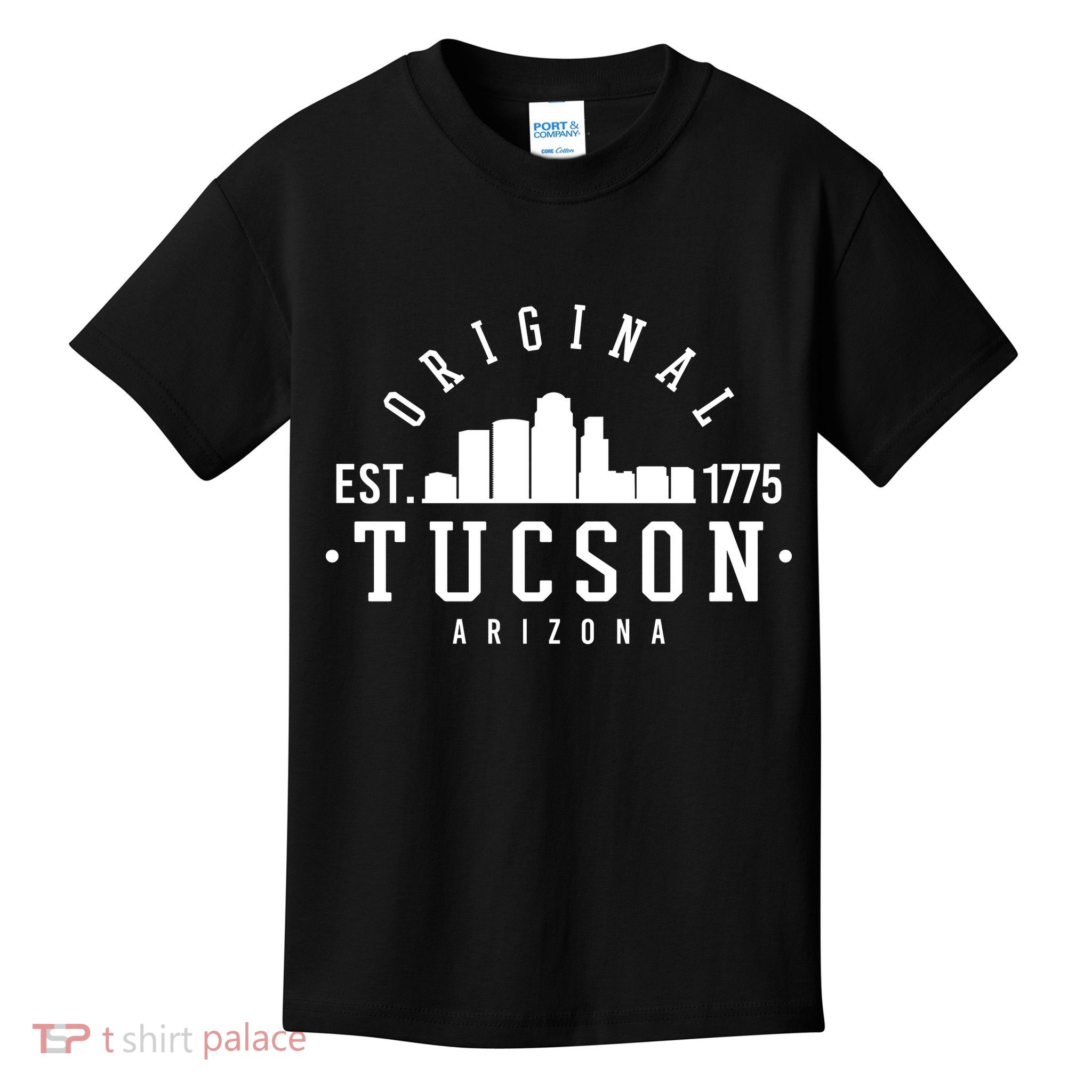 Tucson Arizona Est 1775 Skyline Kids T-Shirt