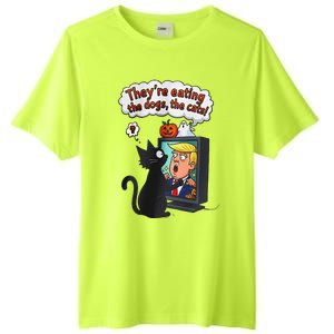 They Are Eating The Dogs The Cats Quote Tall Fusion ChromaSoft Performance T-Shirt