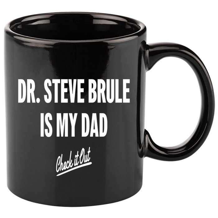 Tim And Eric Dr Steve Brule Is My Dad Check It Out 11oz C Handle Ceramic Mug