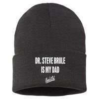 Tim And Eric Dr Steve Brule Is My Dad Check It Out Sustainable Knit Beanie