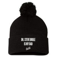 Tim And Eric Dr Steve Brule Is My Dad Check It Out Pom Pom 12in Knit Beanie