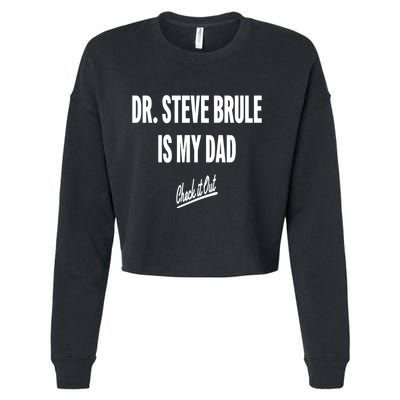 Tim And Eric Dr Steve Brule Is My Dad Check It Out Cropped Pullover Crew