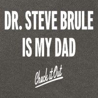 Tim And Eric Dr Steve Brule Is My Dad Check It Out Cotton Canvas Backpack