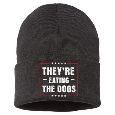 They Are Eating The Dogs Sustainable Knit Beanie