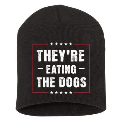 They Are Eating The Dogs Short Acrylic Beanie