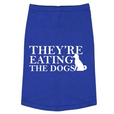 They Are Eating The Dogs They Are Eating The Pets Quote Doggie Tank