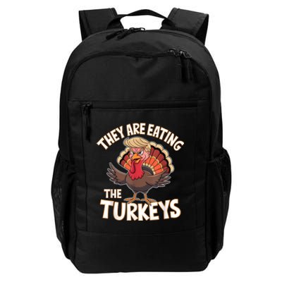 They Are Eating The Turkeys Thanksgiving Humor Daily Commute Backpack