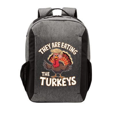 They Are Eating The Turkeys Thanksgiving Humor Vector Backpack