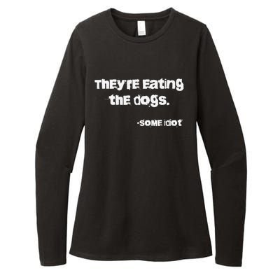 They Are Eating The Dogs Gift Womens CVC Long Sleeve Shirt