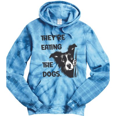 They Are Eating The Dogs Usa Election Trump 2024 Harris Tie Dye Hoodie