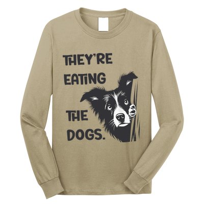 They Are Eating The Dogs Usa Election Trump 2024 Harris Long Sleeve Shirt