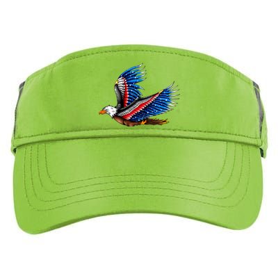 Tattoo American Eagle Adult Drive Performance Visor