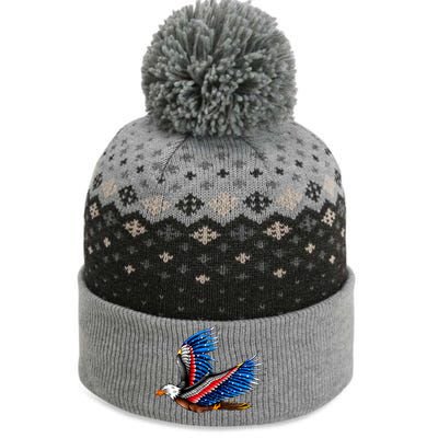 Tattoo American Eagle The Baniff Cuffed Pom Beanie