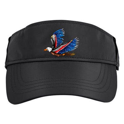 Tattoo American Eagle Adult Drive Performance Visor