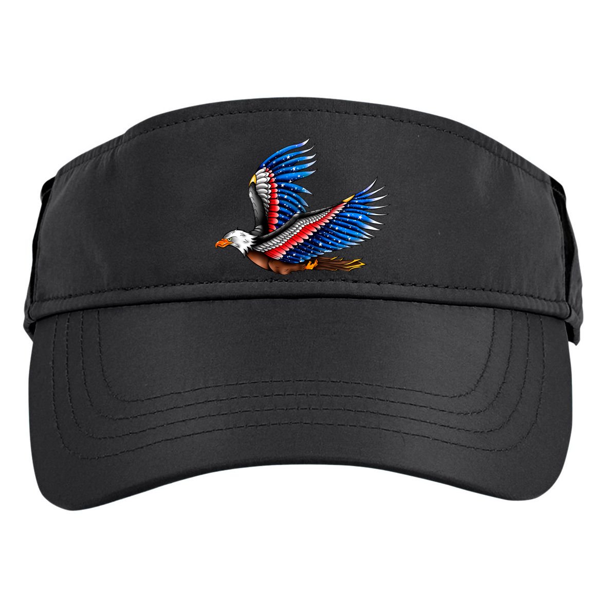 Tattoo American Eagle Adult Drive Performance Visor