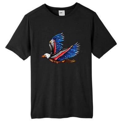 Tattoo American Eagle Tall Fusion ChromaSoft Performance T-Shirt