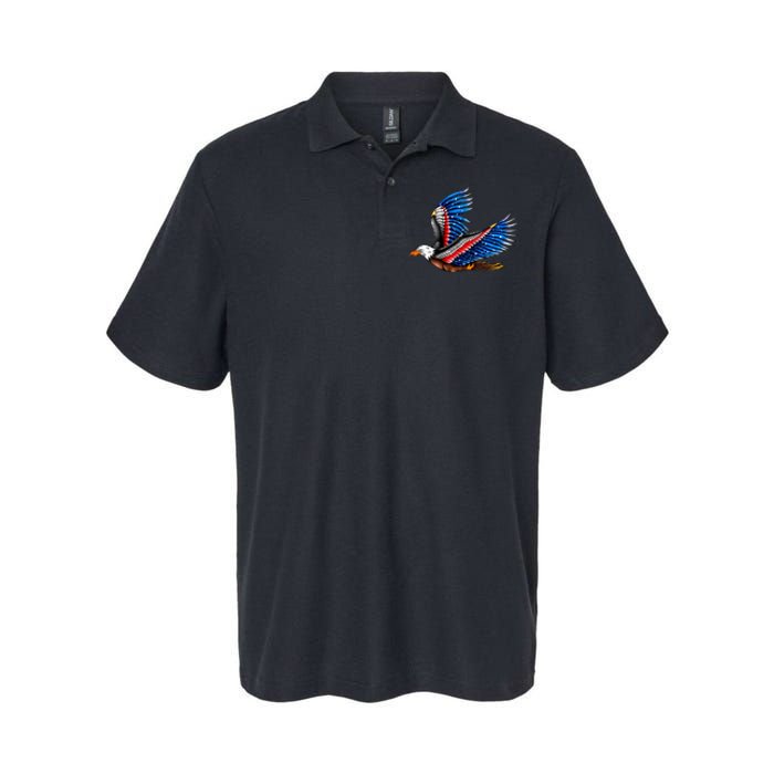 Tattoo American Eagle Softstyle Adult Sport Polo