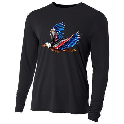 Tattoo American Eagle Cooling Performance Long Sleeve Crew