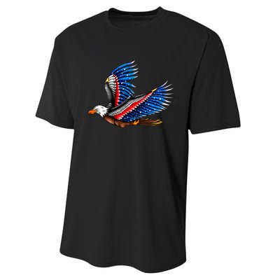 Tattoo American Eagle Performance Sprint T-Shirt