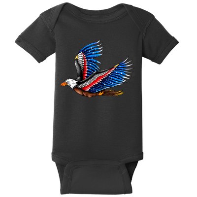 Tattoo American Eagle Baby Bodysuit