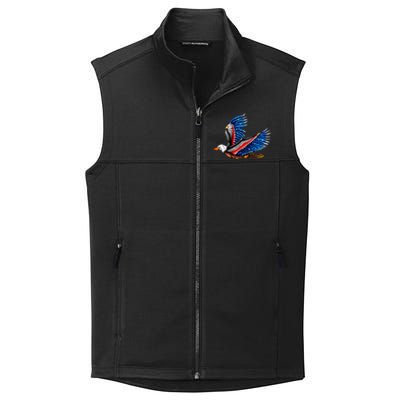 Tattoo American Eagle Collective Smooth Fleece Vest