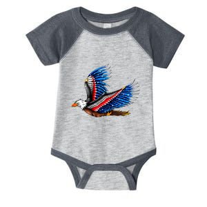 Tattoo American Eagle Infant Baby Jersey Bodysuit