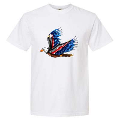 Tattoo American Eagle Garment-Dyed Heavyweight T-Shirt