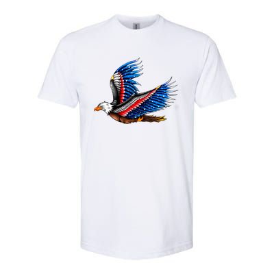 Tattoo American Eagle Softstyle CVC T-Shirt