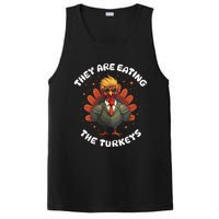 They Are Eating The Turkeys Funny Thankgiving Turkey PosiCharge Competitor Tank