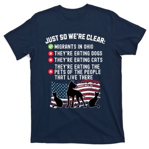 They Are Eating The Pets In Springfield Kamala Harris Walz T-Shirt