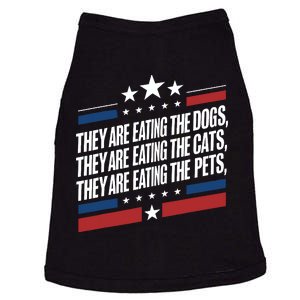 They Are Eating The Dogs The Cats The Pets Funny Trump Doggie Tank