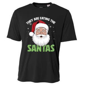 They Are Eating The Santas Cooling Performance Crew T-Shirt