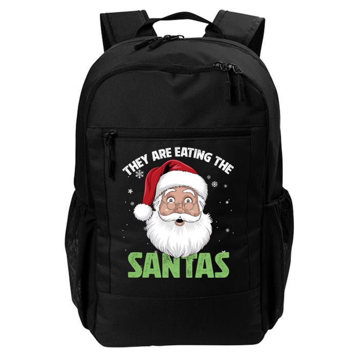 They Are Eating The Santas Daily Commute Backpack