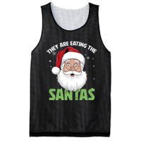 They Are Eating The Santas Mesh Reversible Basketball Jersey Tank