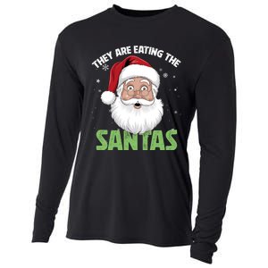 They Are Eating The Santas Cooling Performance Long Sleeve Crew