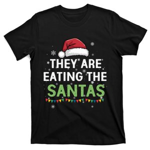 They Are Eating Santas Funny Christmas Reindeer T-Shirt