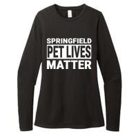 They Are Eating The Dogs Cats Springfield Pet Lives Matter Womens CVC Long Sleeve Shirt