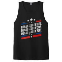 They Are Eating The Dogs The Cats The Pets Funny Trump PosiCharge Competitor Tank