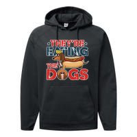 They Are Eating The Dogs Donald Trump Debate 2024 Performance Fleece Hoodie