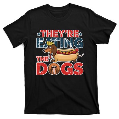 They Are Eating The Dogs Donald Trump Debate 2024 T-Shirt