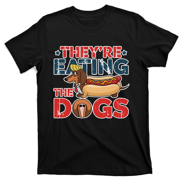 They Are Eating The Dogs Donald Trump Debate 2024 T-Shirt