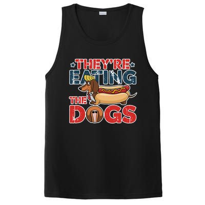 They Are Eating The Dogs Donald Trump Debate 2024 PosiCharge Competitor Tank